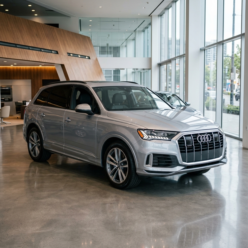 Audi Q7 4M op grijs kenteken