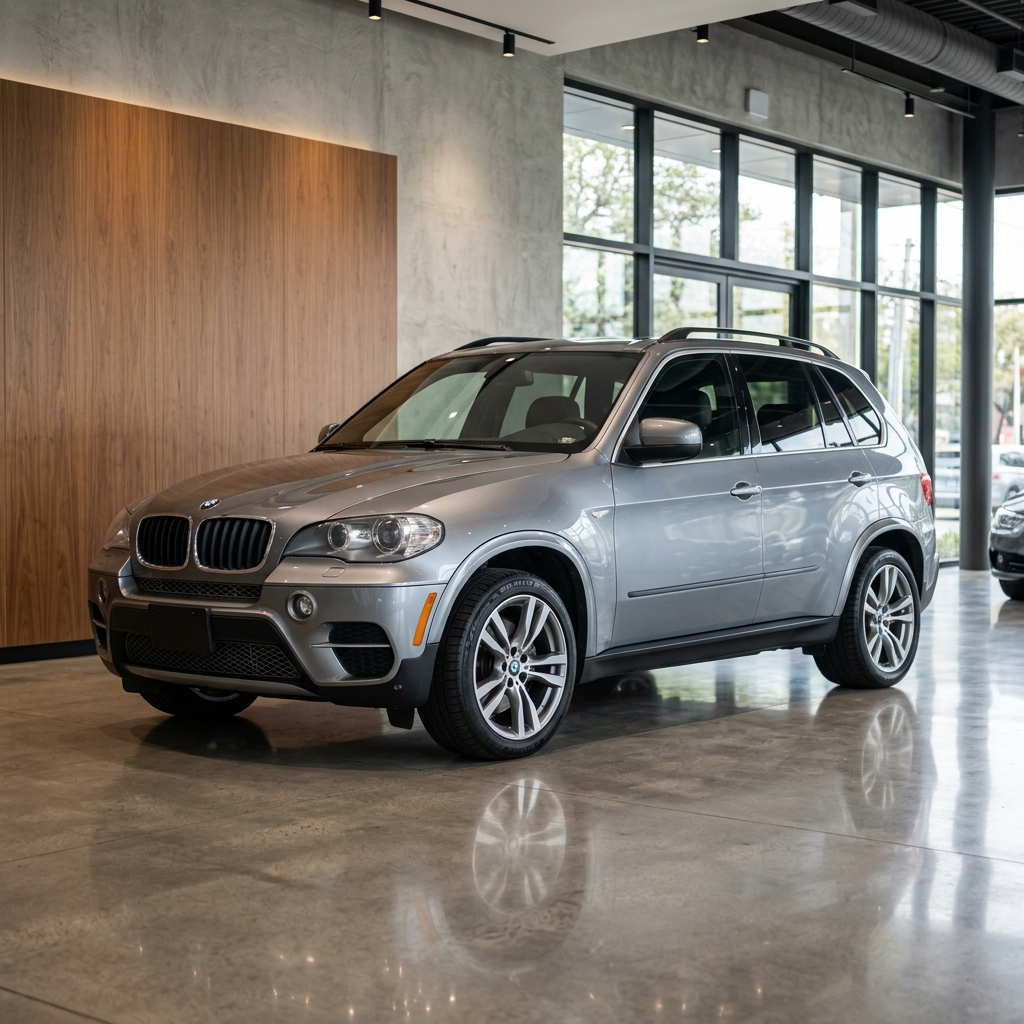 BMW X5 E70 op grijs kenteken