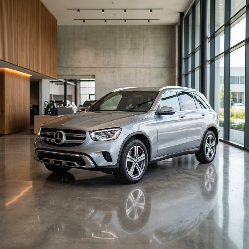 Mercedes-Benz GLC 253 op grijs kenteken