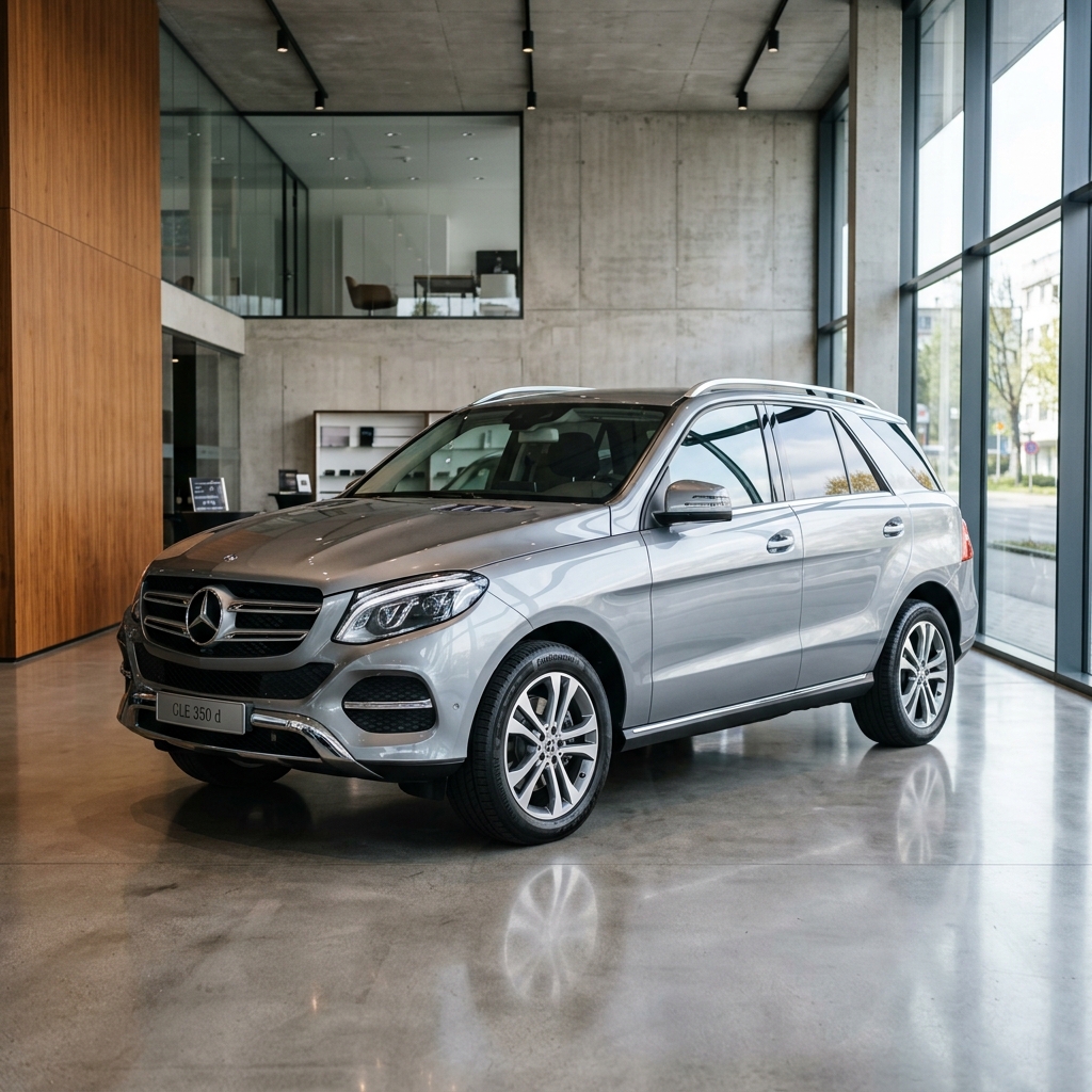 Mercedes-Benz GLE W166 op grijs kenteken
