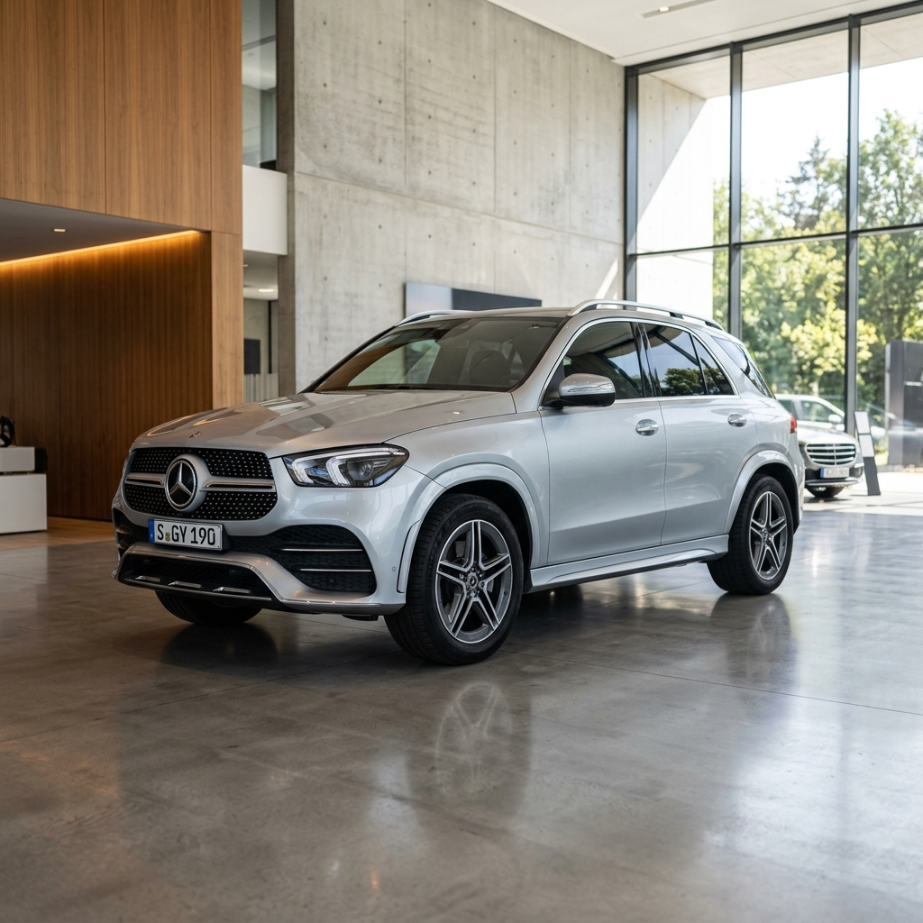 Mercedes-Benz GLE W167 op grijs kenteken