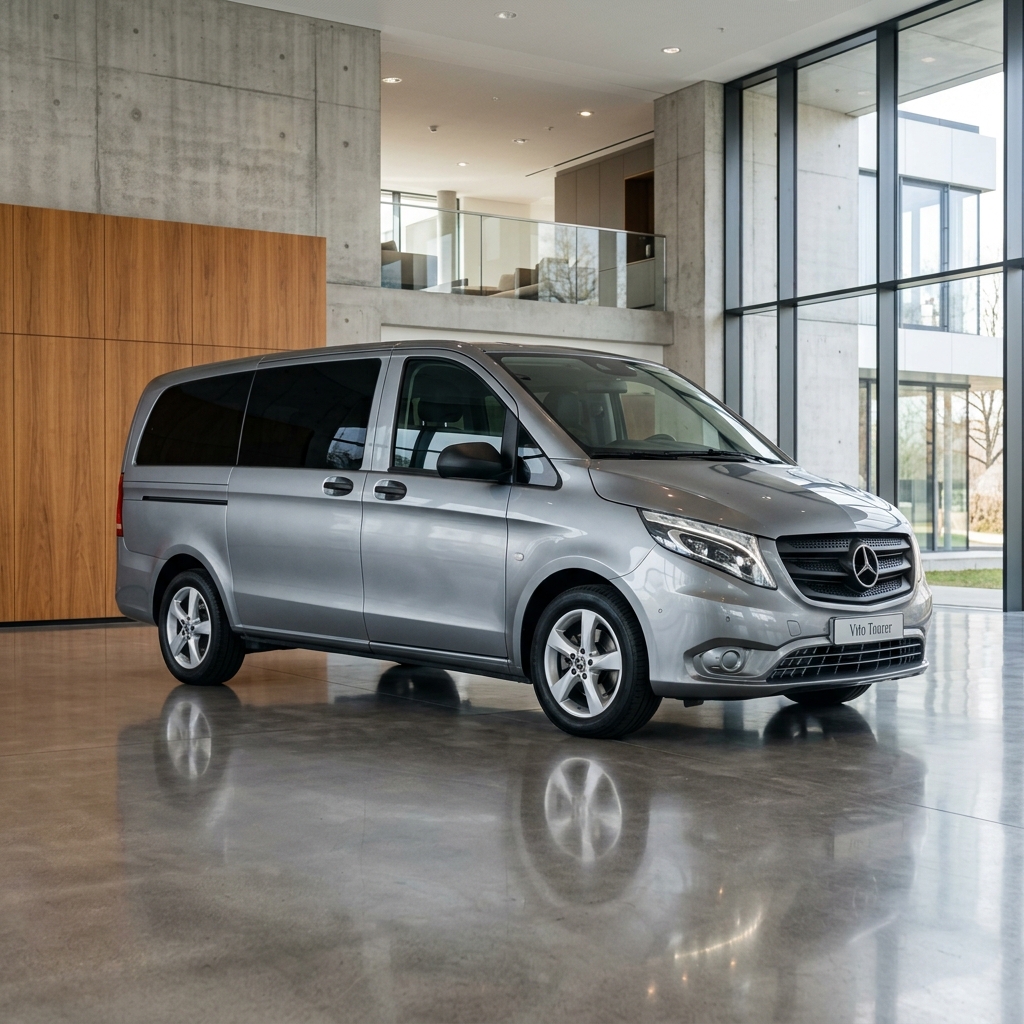 Mercedes-Benz Vito Tourer op grijs kenteken