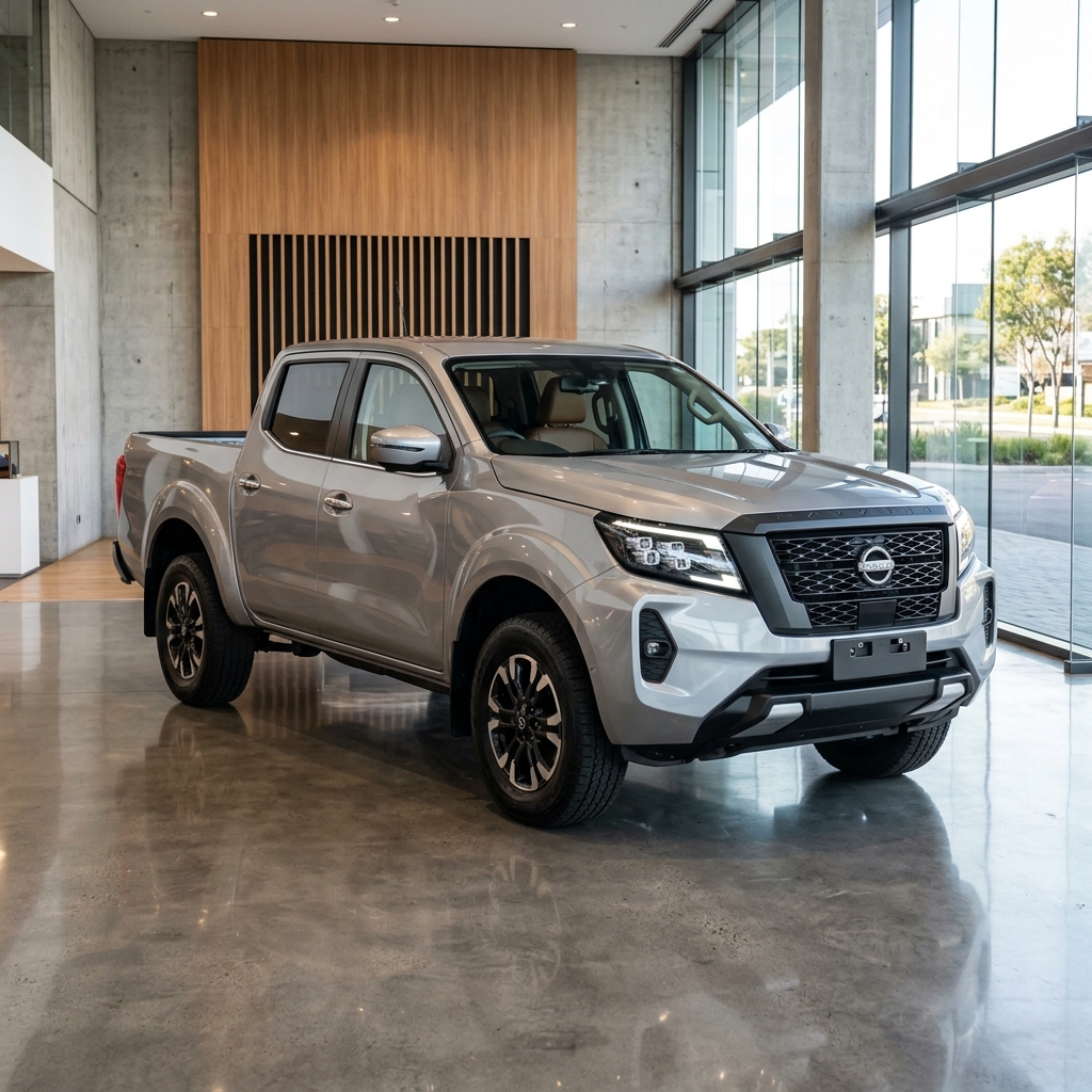 Nissan Navara op grijs kenteken
