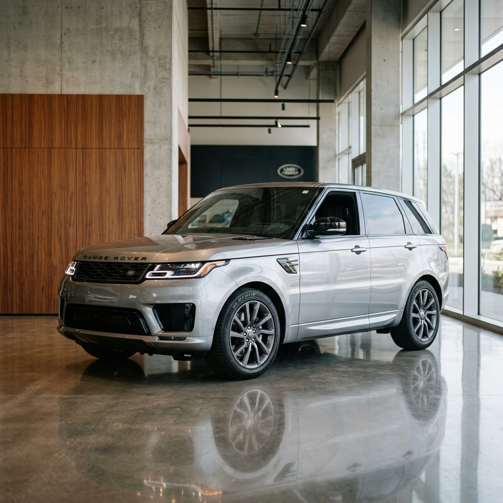 Range Rover Sport op grijs kenteken